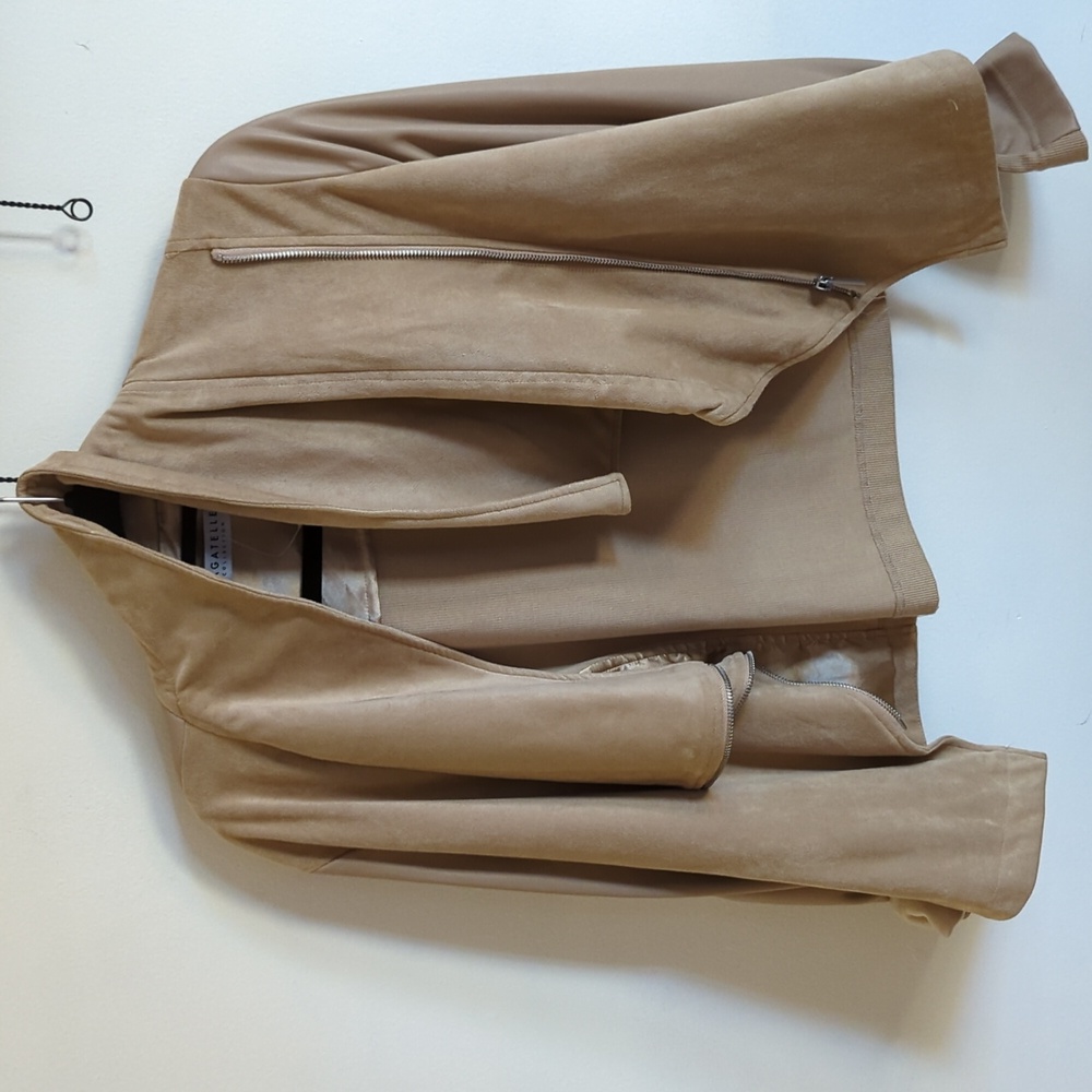 Bagatelle Buttery Soft Large Suede Jacket